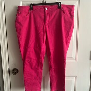 Pink pants
